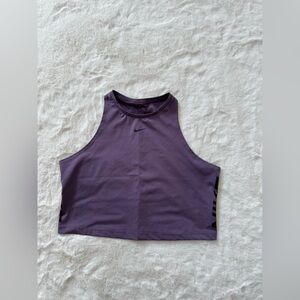 Nike Women's Purple Crop Tank